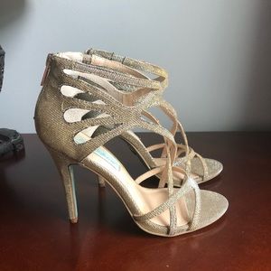 Betsy Johnson 4” Heel Strappy Sandal